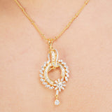 HEERA PENDANT ZIRCON SET