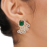 HEERA TIKONA ZIRCON PENDANT SET