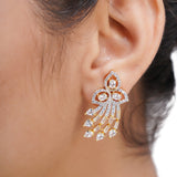 HEERA TIKONA ZIRCON PENDANT SET