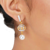HEERA GOLD PLATED PENDANT SET