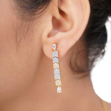 HEERA GOLD PLATED ZIRCON NECKLACE SET