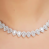 HEERAPAN SILVER NECKLACE SET