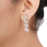 HEERA ZIRCON SILVER NECKLACE SET