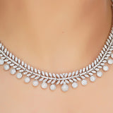 HEERA ZIRCON NECKLACE SET