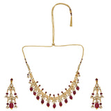 SHAGUN MATSYA CHOKER KUNDAN SET