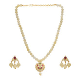 SHAGUN CHAND FLOWER KUNDAN SET