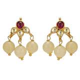 SHAGUN CHAND FLOWER KUNDAN SET