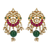 SHAGUN KUNDAN CHAND NECKLACE SET