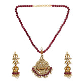 SHAGUN SHIFA KUNDAN PENDANT SET