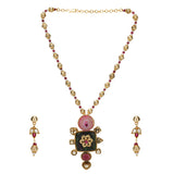 SHAGUN KUNDAN PENDANT SET