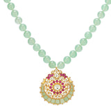 SHAGUN CHAND KUNDAN PENDANT SET