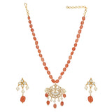 SHAGUN CHAND PENDANT KUNDAN SET