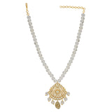 SHAGUN KUNDAN CHAND PENDANT SET