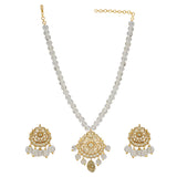 SHAGUN KUNDAN CHAND PENDANT SET