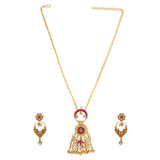 SHAGUN KUNDAN PENDANT SET