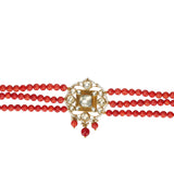 SHAGUN FLOWER KUNDAN CHOKER SET