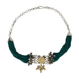 SHAGUN SILVER KUNDAN CHOKER SET