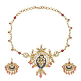 SHAGUN PAN KUNDAN CHOKER  SET