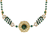 SHAGUN KUNDAN ROUND CHOKER SET