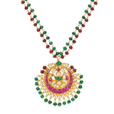 SHAGUN KUNDAN CHAND PENDANT SET