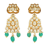 SHAGUN SQUARE KUNDAN CHOKER  SET
