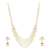 SHAGUN KUNDAN NECKLACE SET