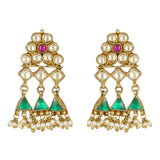 SHAGUN NAKSHATRA KUNDAN PENDANT SET