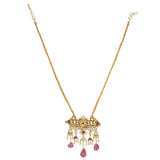 SHAGUN SQUARE KUNDAN NECKLACE SET