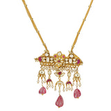 SHAGUN SQUARE KUNDAN NECKLACE SET