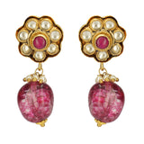 SHAGUN SQUARE KUNDAN NECKLACE SET