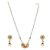 SHAGUN CHAND KUNDAN PENDANT SET