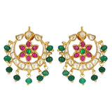 SHAGUN KUNDAN CHAND PENDANT SET