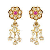 SHAGUN KUNDAN CHAND NECKLACE SET