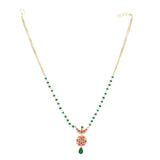 SHAGUN FLOWER CHAND KUNDAN NECKLACE SET