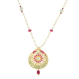 SHAGUN PAN KUNDAN PENDANT SET