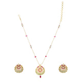 SHAGUN PAN KUNDAN PENDANT SET