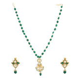 SHAGUN ANIKA KUNDAN PENDANT SET