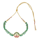 SHAGUN PEACOCK KUNDAN CHOKER SET