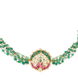 SHAGUN PEACOCK KUNDAN CHOKER SET