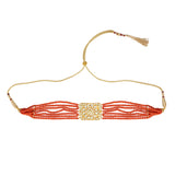 SHAGUN KUNDAN SQUARE CHOKER SET