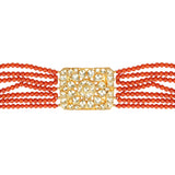 SHAGUN KUNDAN SQUARE CHOKER SET