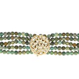 SHAGUN PEACOCK CHOKER KUNDAN SET