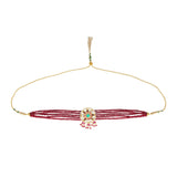 SHAGUN FLOWER KUNDAN CHOKER SET