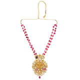 SHAGUN GOD FIGAR KUNDAN PENDANT SET