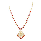 SHAGUN KUNDAN PENDANT SET