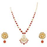 SHAGUN KUNDAN PENDANT SET