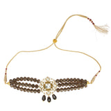 SHAGUN FLOWER KUNDAN CHOKER SET