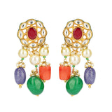 NAVRATNA ROUND CHOKER SET
