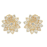 HEERA ZIRCON FLOWER PENDANT SET
