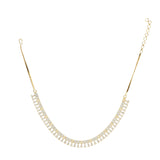 HEERA GOLD PLATED ZIRCON NECKLACE SET